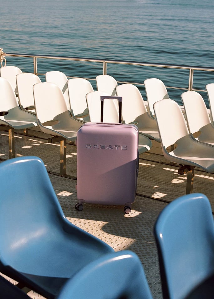 LUGGAGE STUDIO - Rigid polycarbonate suitcase with TSA lock and multidirectional wheels, gallery image 6