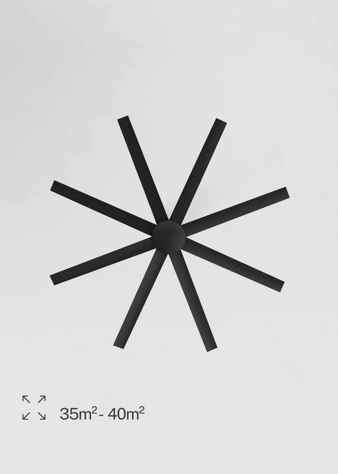 WIND INDUSTRIAL - 40W Silent Ceiling Fan – Available in Multiple Sizes, gallery image 5