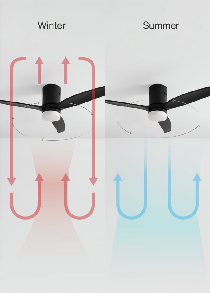 WIND CALM NATURAL WOOD - Silent 40W ceiling fan 100% wood, gallery image 3