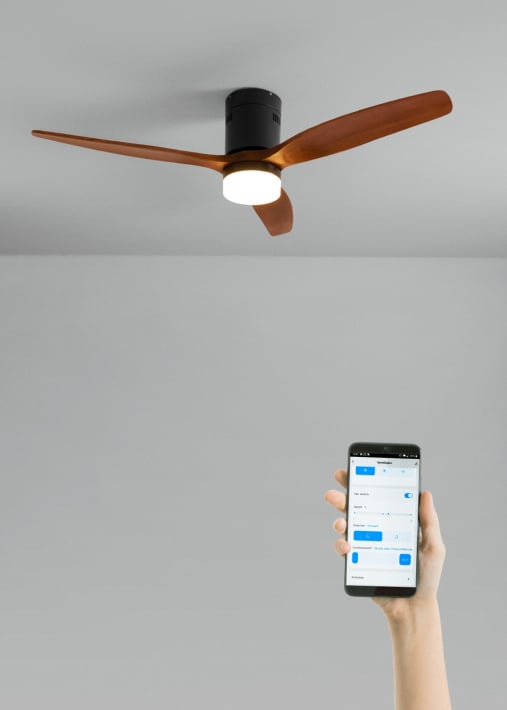 Buy WIND CALM NATURAL WOOD - Silent 40W ceiling fan 100% wood various sizes