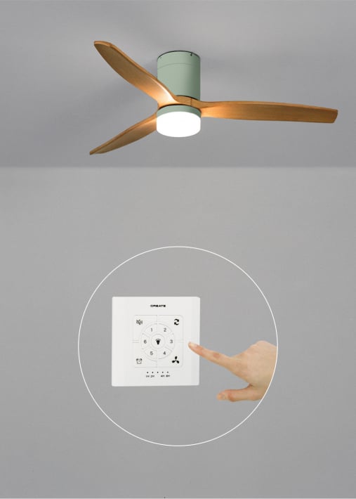 Buy WIND CALM - Ceiling fan 40W silent various sizes suitable for indoor and outdoor use