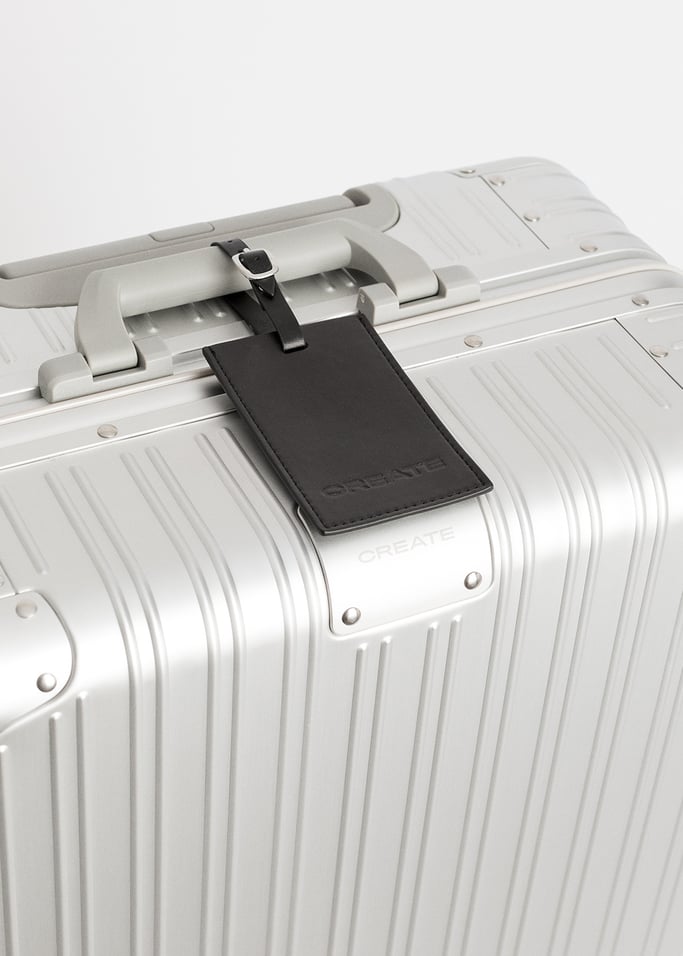 LUGGAGE ALUMINIUM - Aluminium hard-shell suitcase with TSA lock and multidirectional wheels, gallery image 5