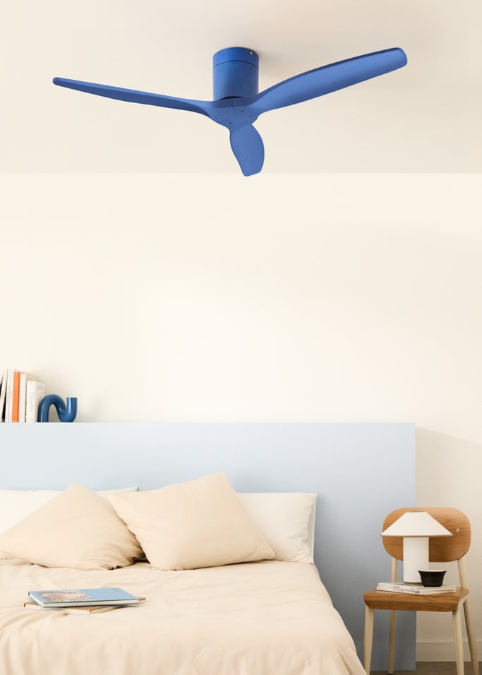 WIND CALM - Quiet 40W ceiling fan with technical ABS blades various sizes, gallery image 1