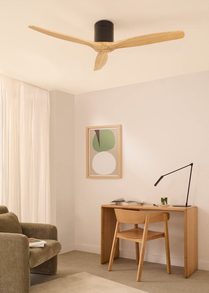 WIND CALM - Ceiling fan 40W silent various sizes suitable for indoor and outdoor use, gallery image 1