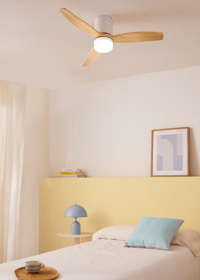 WIND CALM - Ceiling fan 40W silent various sizes suitable for indoor and outdoor use, gallery image 1