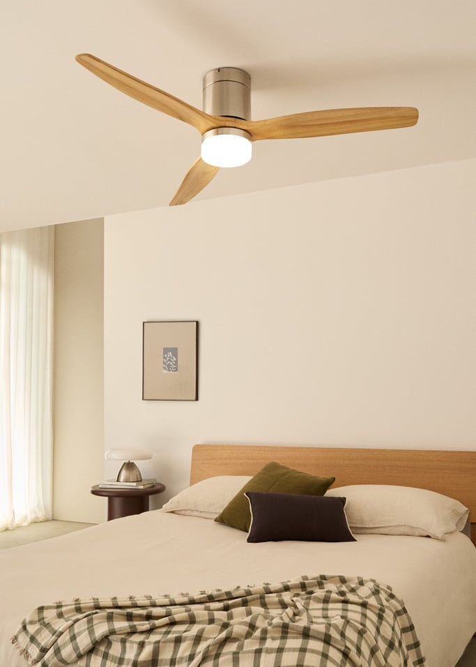 WIND CALM - Ceiling fan 40W silent various sizes suitable for indoor and outdoor use, gallery image 1