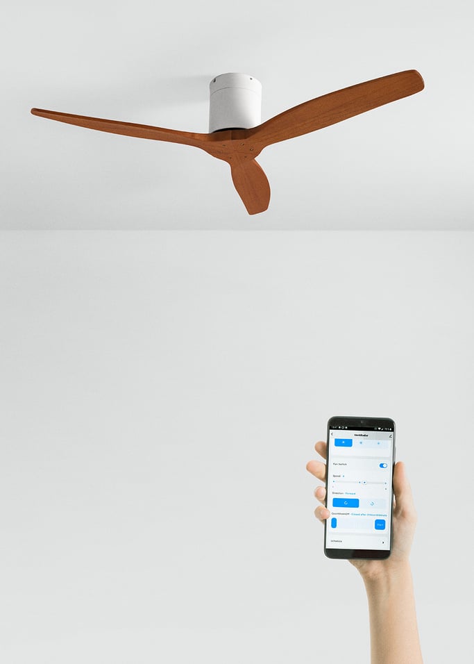 WIND CALM - Ceiling fan 40W silent various sizes suitable for indoor and outdoor use, gallery image 2