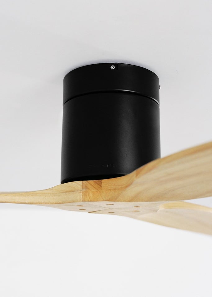 WIND CALM - Quiet 40W ceiling fan with technical ABS blades various sizes, gallery image 6