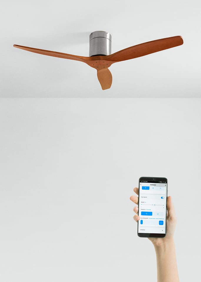 WIND CALM - Ceiling fan 40W silent various sizes suitable for indoor and outdoor use, gallery image 2