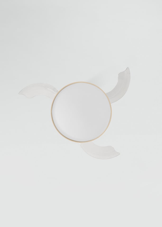 WIND CLEAR STUDIO - 40W ceiling fan, silent, with retractable blades and LED light, various sizes, gallery image 6