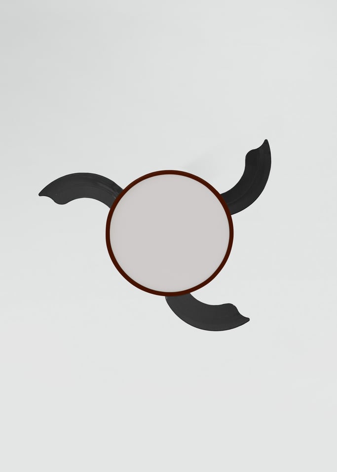 WIND CLEAR STUDIO - 40W ceiling fan, silent, with retractable blades and LED light, various sizes, gallery image 6