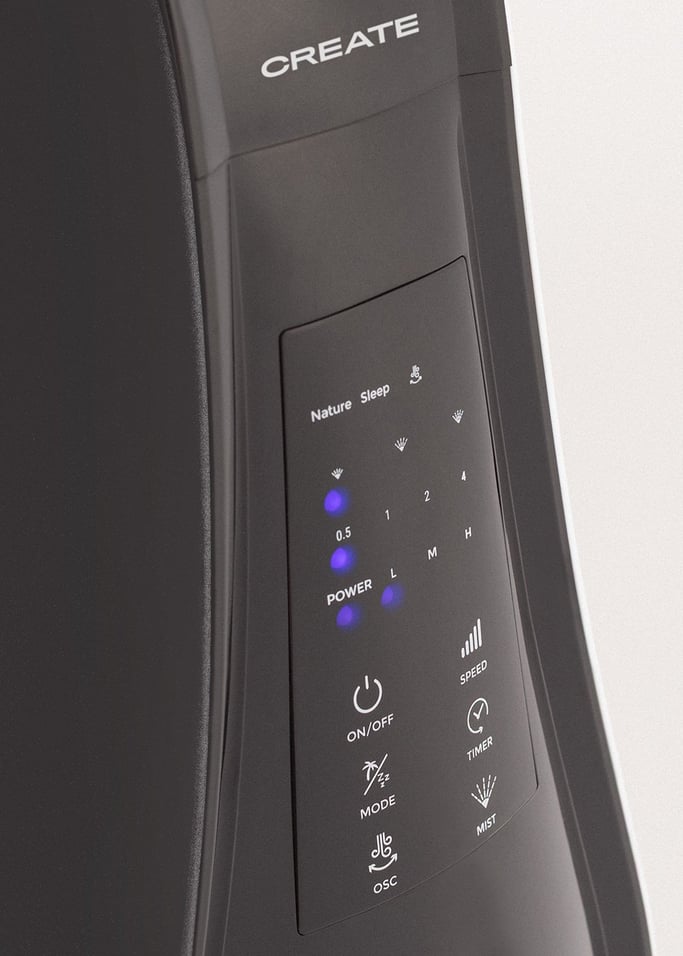 AIR MIST - Oscillating nebulizer ultrasilent fan , gallery image 8