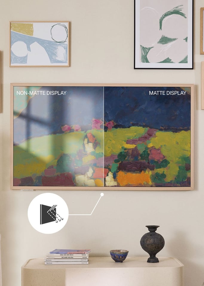 TV ART MATTE - QLED 4K Smart TV with anti-reflective screen and art gallery, gallery image 3