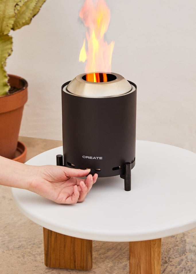 FIRE PIT COMPACT - 1.5kW tabletop outdoor pellet fire pit - smokeless, gallery image 3