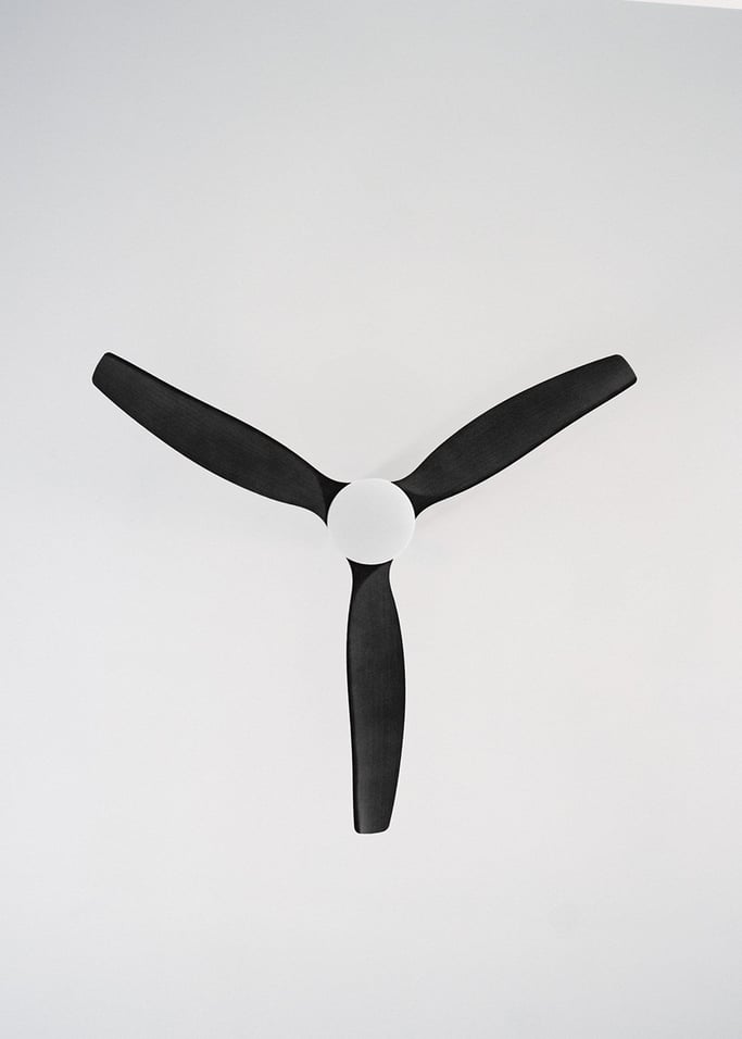 WIND CALM - Quiet 40W ceiling fan with technical ABS blades various sizes, gallery image 6