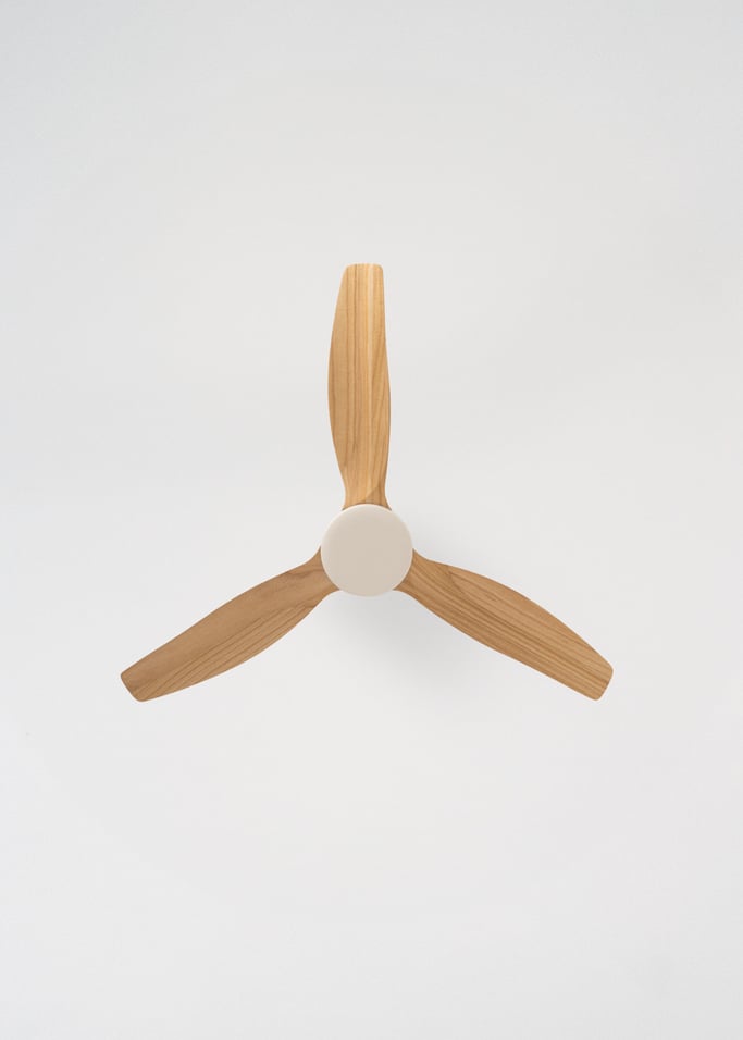 WIND CALM - Quiet 40W ceiling fan with technical ABS blades various sizes, gallery image 6