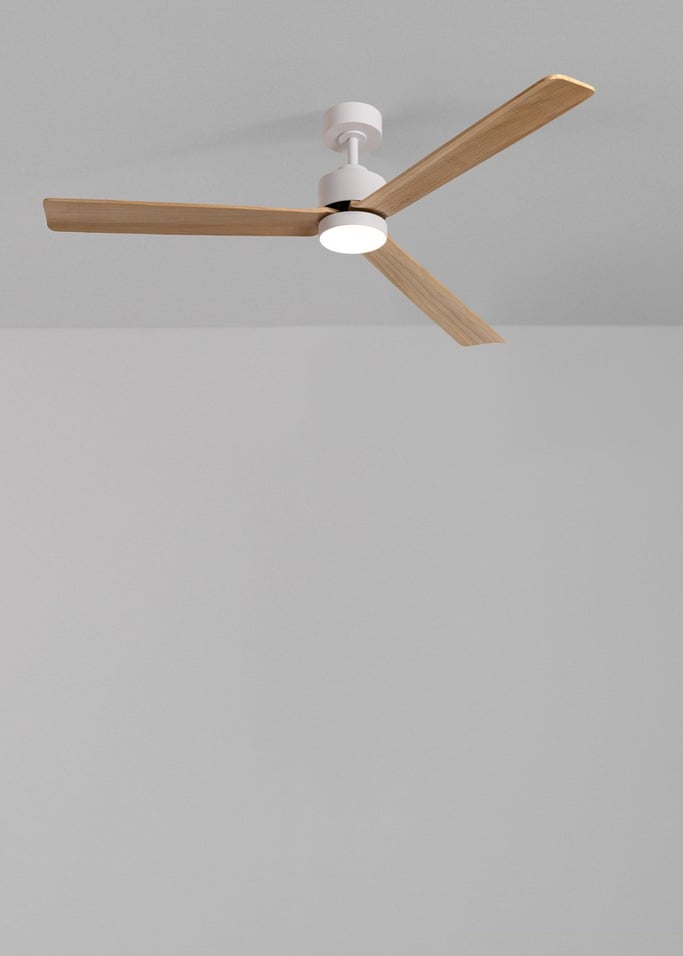 WIND MODERN - Silent 40W Ceiling Fan with LED Light Available in Various Sizes, gallery image 2