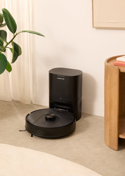 Buy NETBOT LS50 - Smart robot vacuum cleaner with optional self-emptying base 5000Pa