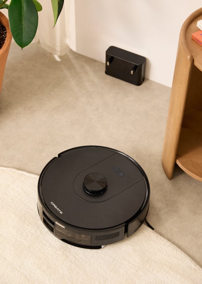 NETBOT LS50 - Smart robot vacuum cleaner with optional self-emptying base 5000Pa, gallery image 2