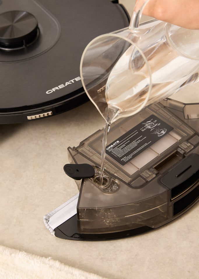 NETBOT LS50 - Smart robot vacuum cleaner with optional self-emptying base 5000Pa, gallery image 8