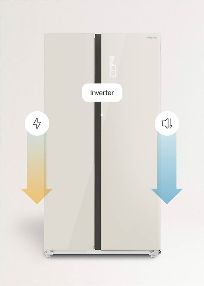 FRIDGE STUDIO SIDE BY SIDE 550 - 550L side-by-side refrigerator No Frost, gallery image 6