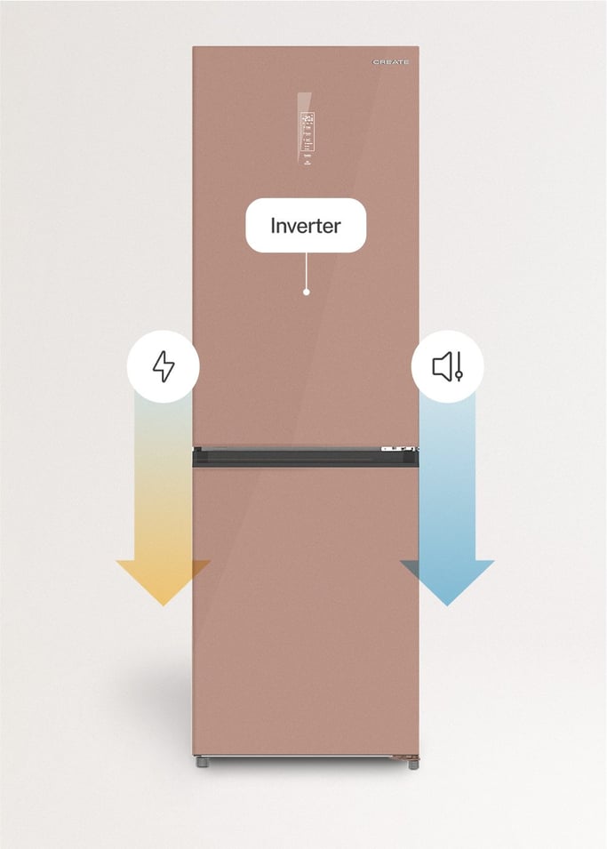 FRIDGE STUDIO COMBI PRO 402 - 402L No Frost combi fridge-freezer with Space Pro and Care+, gallery image 7