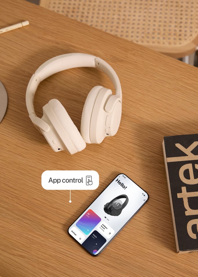 HEADPHONES ANC STUDIO - Wireless Over-Ear Headphones with Noise Cancelling, gallery image 7