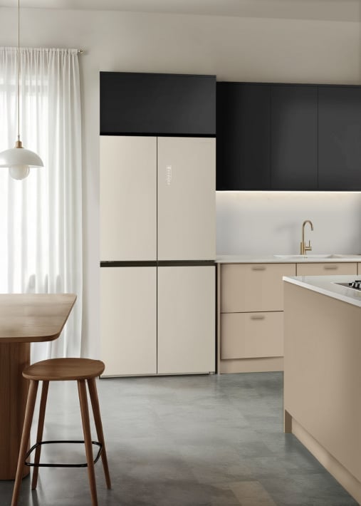 Buy FRIDGE STUDIO CROSS DOOR 503 - Cross door style refrigerator 4 doors 503L with Care+