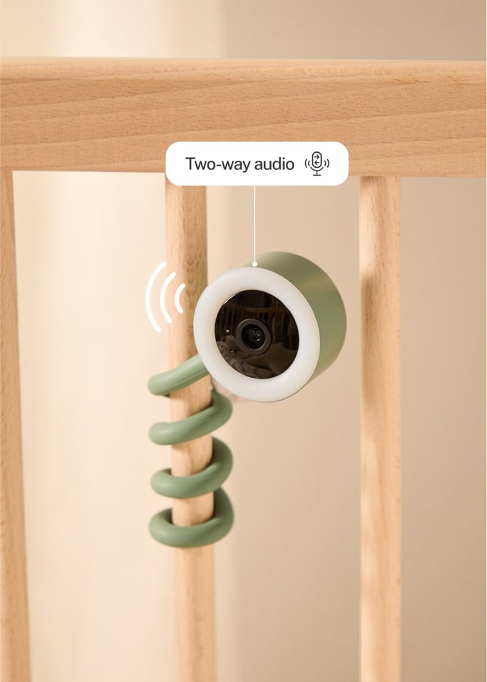 BABY CAM CONNECT - Baby monitor camera with Wi-Fi and two-way audio, gallery image 4
