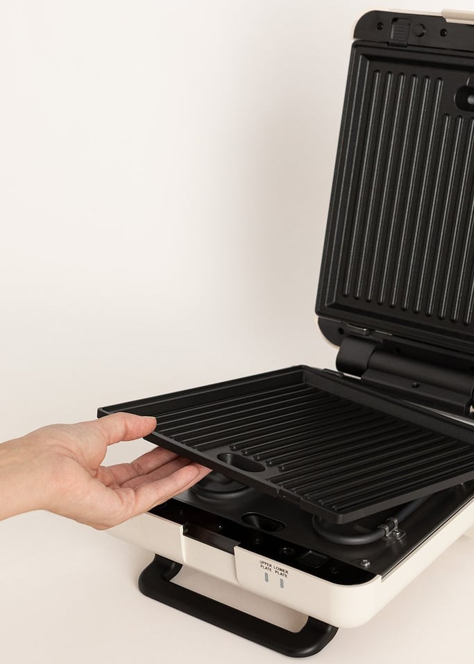 STONE STUDIO - Sandwich grill and waffle maker with removable plates, gallery image 10