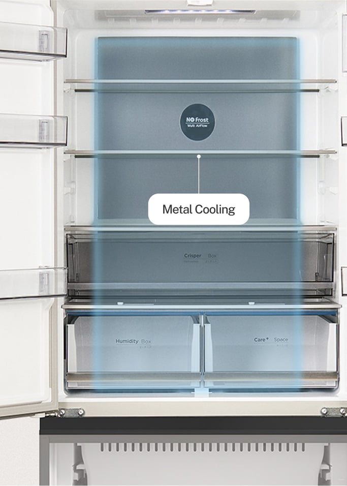 FRIDGE STUDIO FRENCH DOOR PRO 509 - French door style fridge 509L No Frost with Space Pro and Care+, gallery image 12