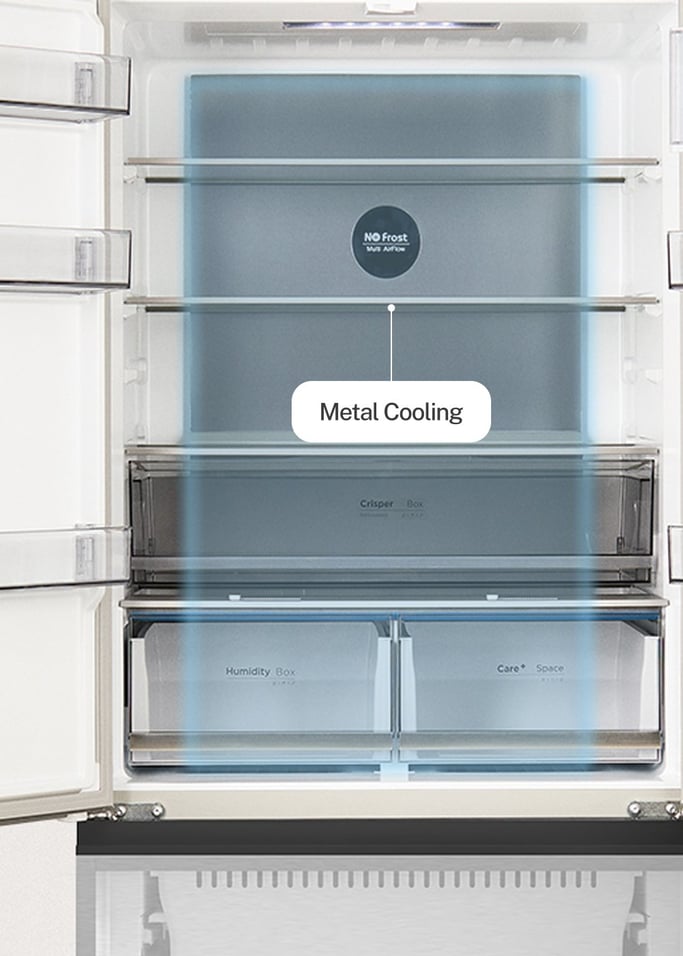 FRIDGE STUDIO FRENCH DOOR PRO 509 - French door style fridge 509L No Frost with Space Pro and Care+, gallery image 12