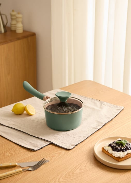 Buy SAUCEPAN STUDIO - Cast aluminium saucepan with ceramic coating