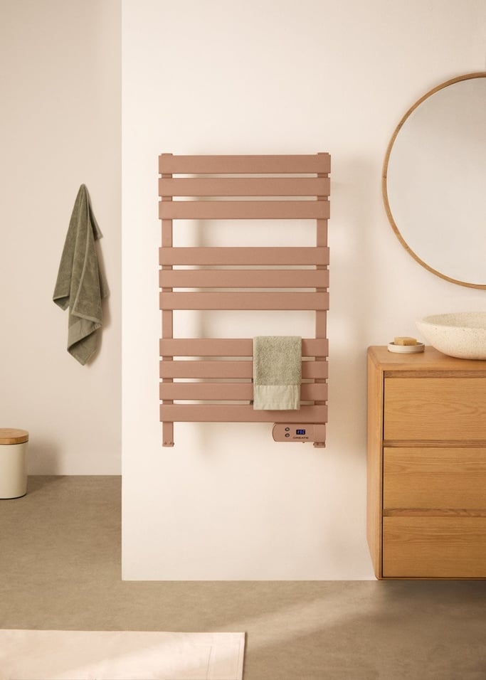 WARM TOWEL - Electric floor or wall towel rail 500W, gallery image 1