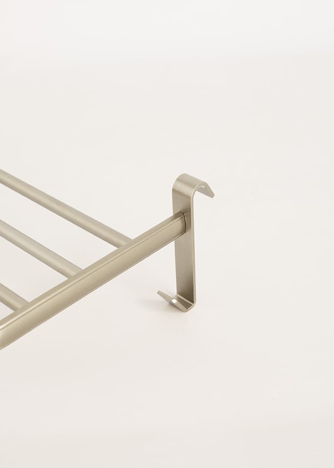 Shelf with hook and three bars for WARM TOWEL towel rail, gallery image 3