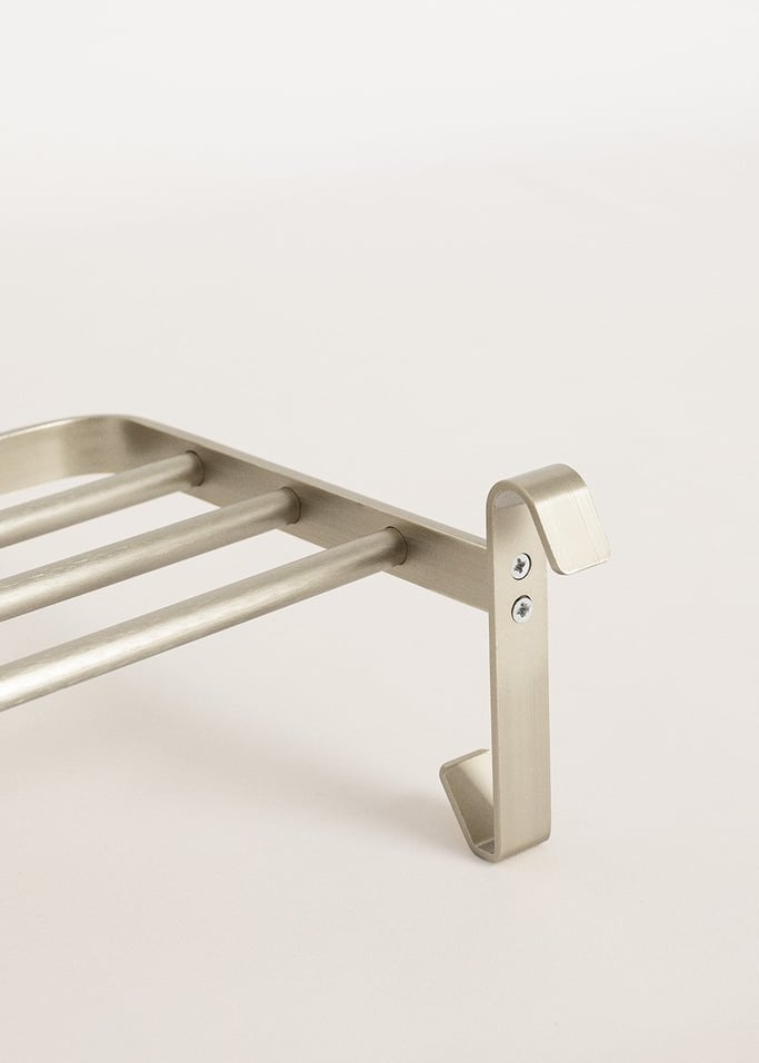 Shelf with hook and three bars for WARM TOWEL towel rail, gallery image 4