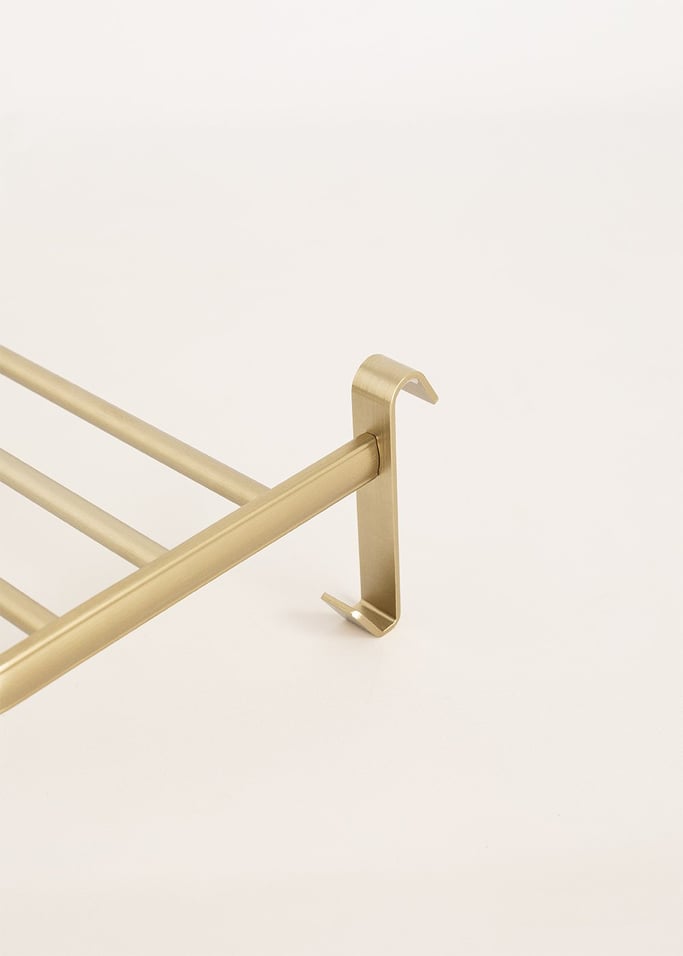 Shelf with hook and three bars for WARM TOWEL towel rail, gallery image 3