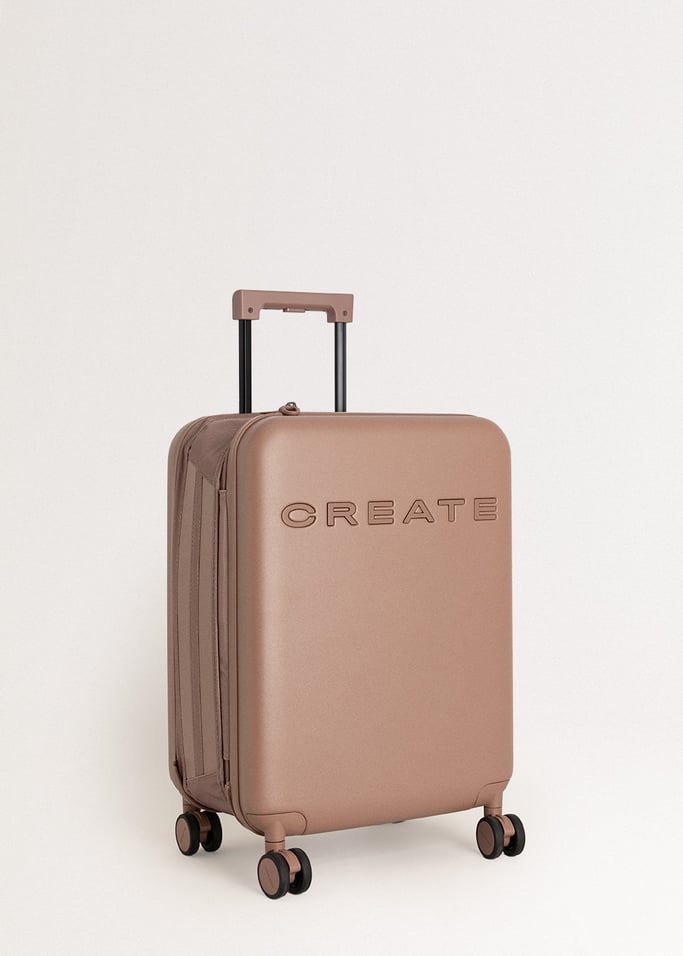 LUGGAGE STUDIO FOLDABLE - Foldable rigid cabin suitcase made of polycarbonate with TSA Lock and multidirectional wheels, gallery image 9