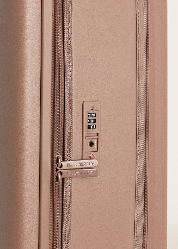 LUGGAGE STUDIO FOLDABLE - Foldable rigid cabin suitcase made of polycarbonate with TSA Lock and multidirectional wheels, gallery image 8