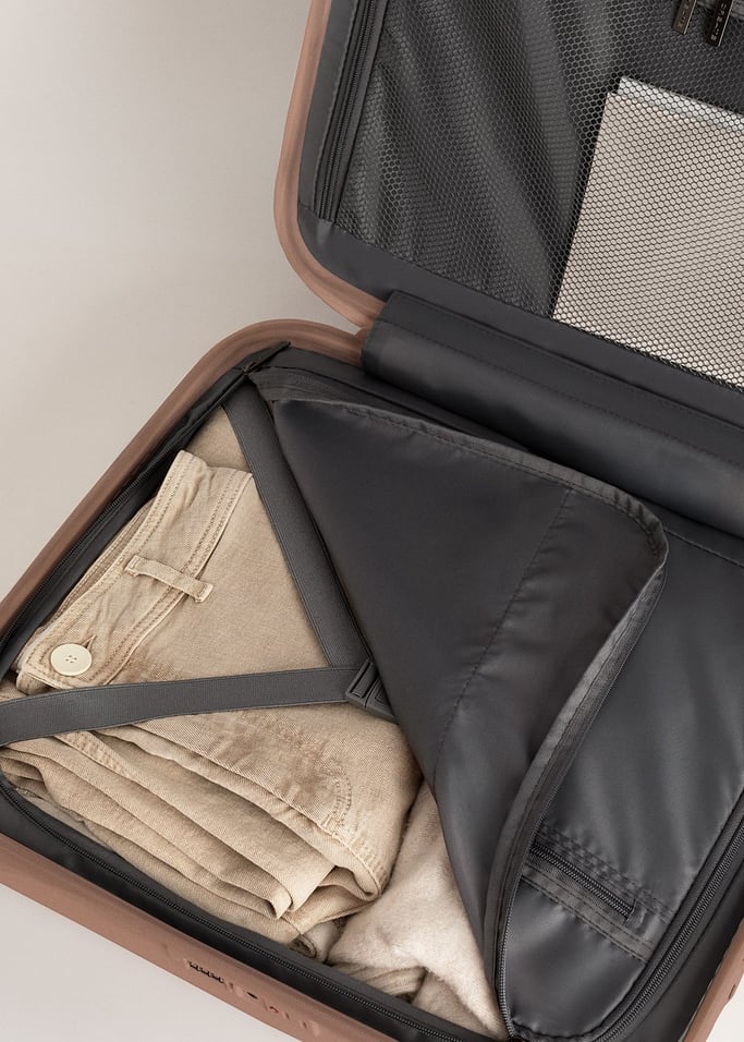 LUGGAGE STUDIO - Rigid polycarbonate suitcase with TSA lock and multidirectional wheels, gallery image 8