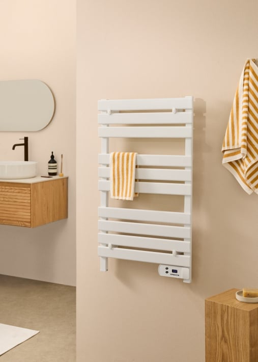 Buy WARM TOWEL - Electric floor or wall towel rail 500W