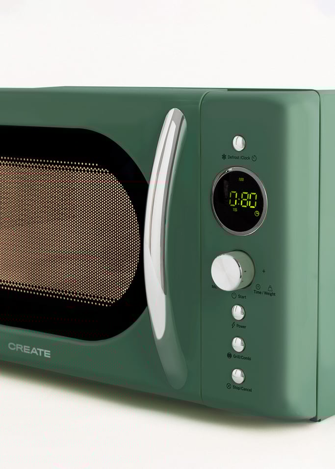 MICROWAVE RETRO - 20L digital grill microwave oven, 900W, gallery image 7