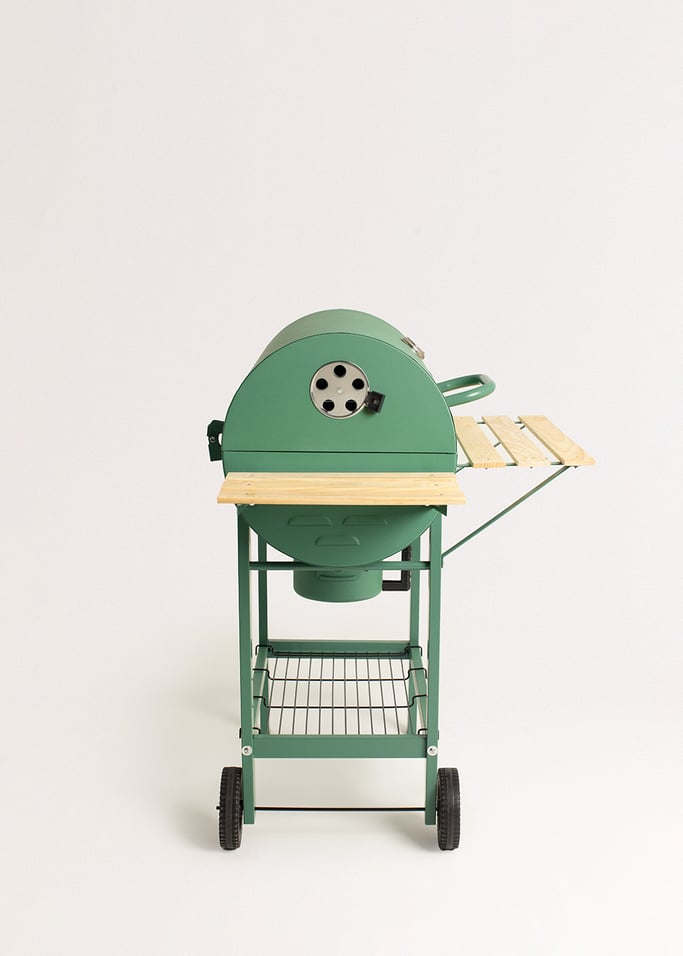 BBQ SMOKEY EASY - Charcoal barbecue smoker with wheels, gallery image 6