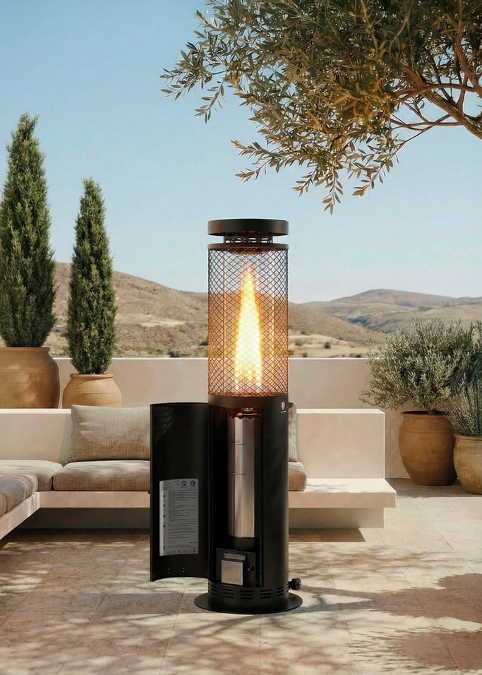 FIRE ROUND PELLET HEATER - 17.5 kW Smokeless Outdoor Pellet Stove, gallery image 2