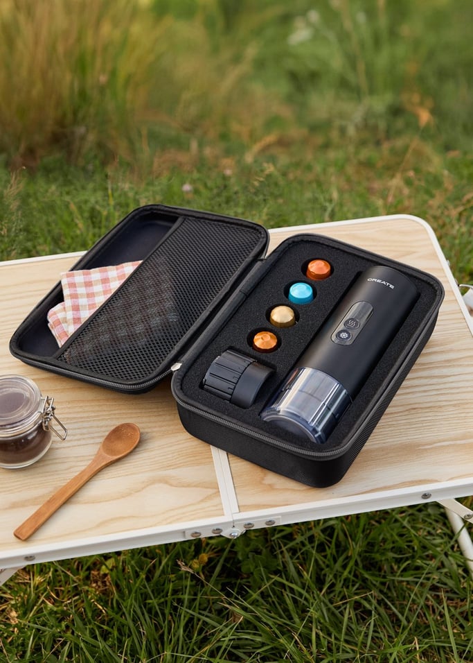 THERA MOVE - Portable espresso machine 15 bar for capsules and ground coffee, gallery image 2