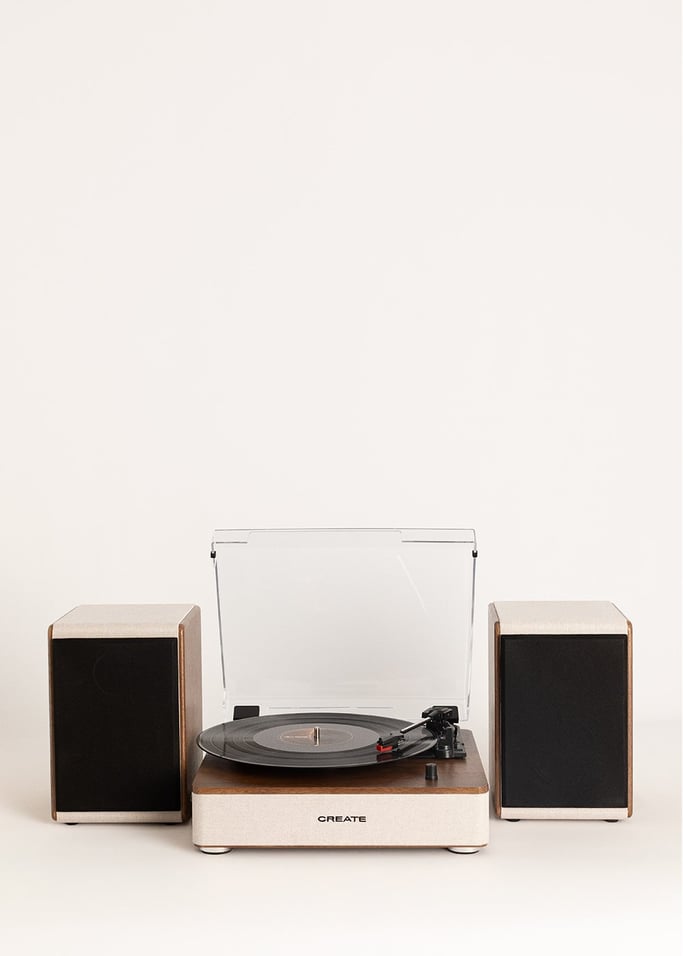 RECORD PLAYER PRO - Turntable with 2 external speakers, Bluetooth, and RCA output, gallery image 5