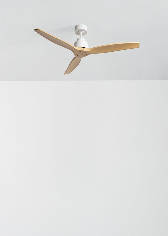WIND STYLANCE - Quiet 40W ceiling fan with technical ABS blades, available in various sizes, gallery image 2