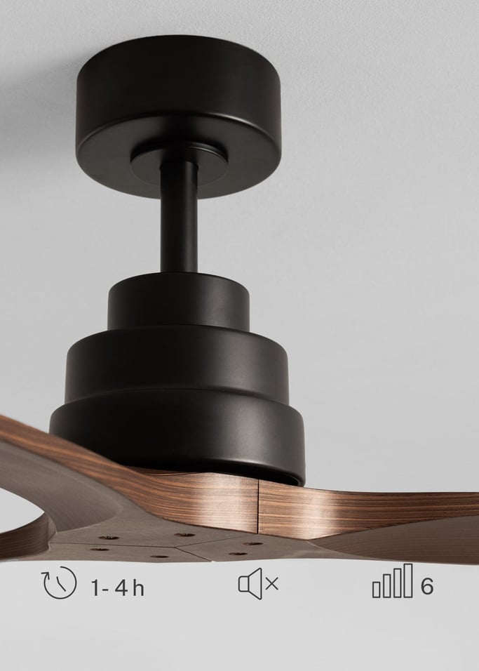 WIND STYLANCE - Quiet 40W ceiling fan with technical ABS blades, available in various sizes, gallery image 4