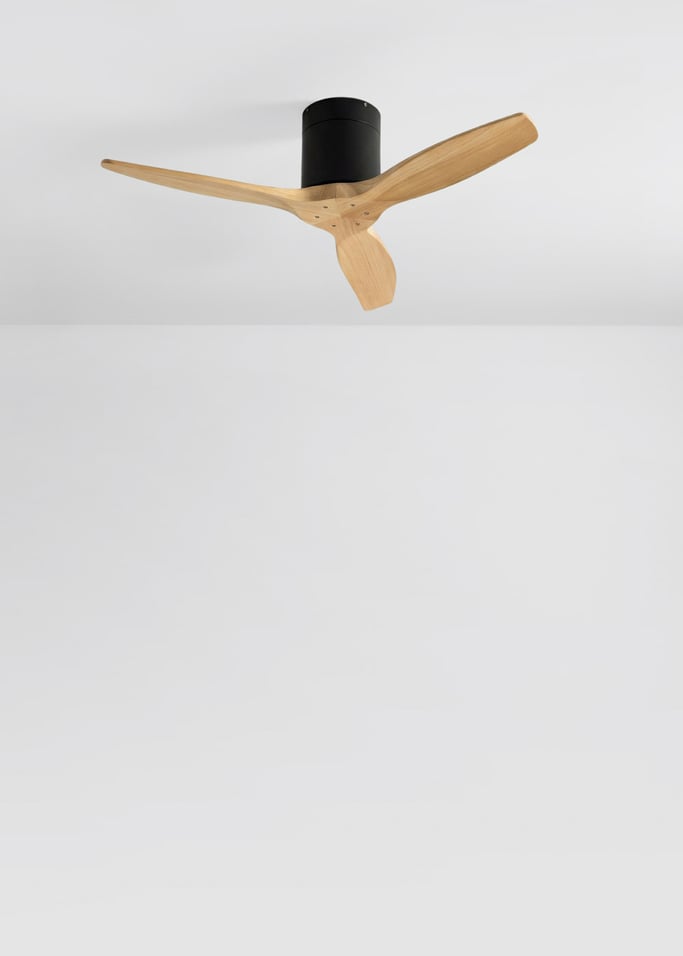 WIND CALM - Quiet 40W ceiling fan with technical ABS blades various sizes, gallery image 2