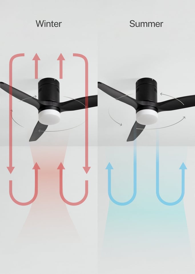 WIND CALM NATURAL WOOD - Silent 40W ceiling fan 100% wood, gallery image 3